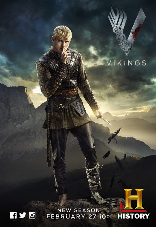 1000 piece jigsaw puzzle for tv poster: Vikings, ver19