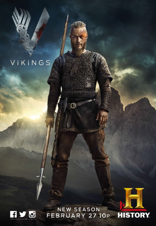 1000 piece jigsaw puzzle for tv poster: Vikings, ver2