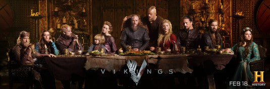 1000 piece jigsaw puzzle for tv poster: Vikings, ver21