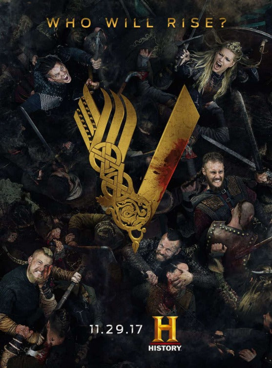 1000 piece jigsaw puzzle for tv poster: Vikings, ver22