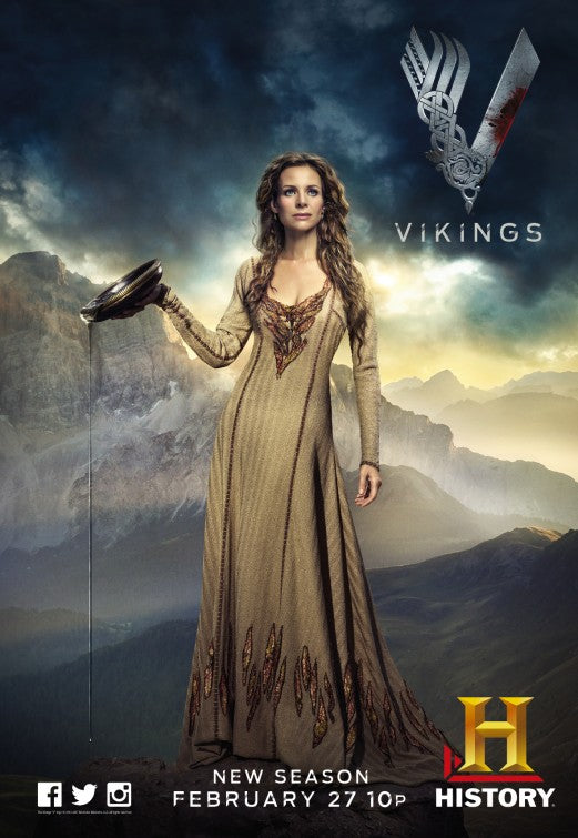1000 piece jigsaw puzzle for tv poster: Vikings, ver9