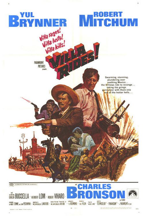 the movie poster: Villa Rides! (1968)