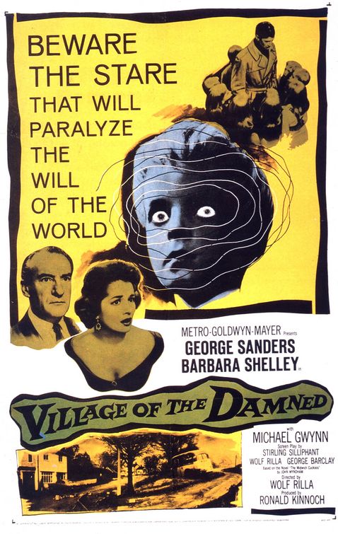 the movie poster: Village of the Damned (1960)