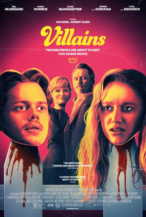 1000 piece jigsaw puzzle for the movie poster: Villains (2019)