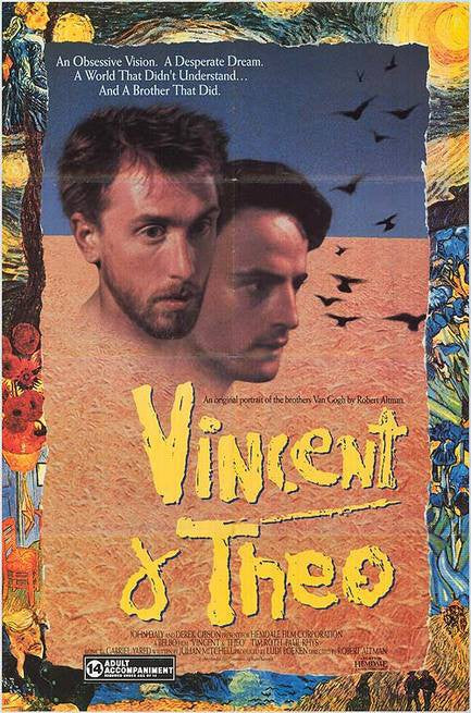 the movie poster: Vincent & Theo (1990) ver2