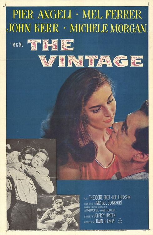 the movie poster: The Vintage (1957)