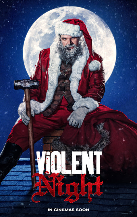 1000 piece jigsaw puzzle for the movie poster: Violent Night (2022) ver2