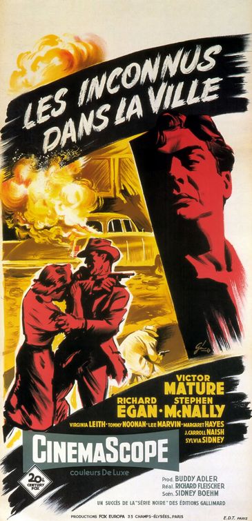 the movie poster: Violent Saturday (1955)