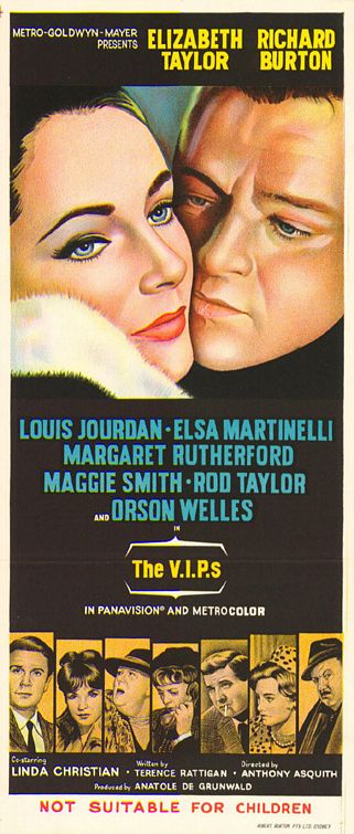 the movie poster: The V.I.P.s (1963) ver2