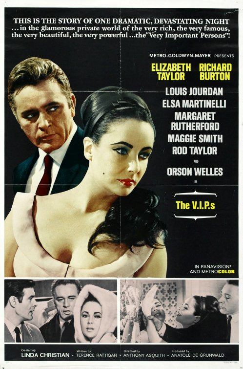 1000 piece jigsaw puzzle for the movie poster: The V.I.P.s (1963) ver4