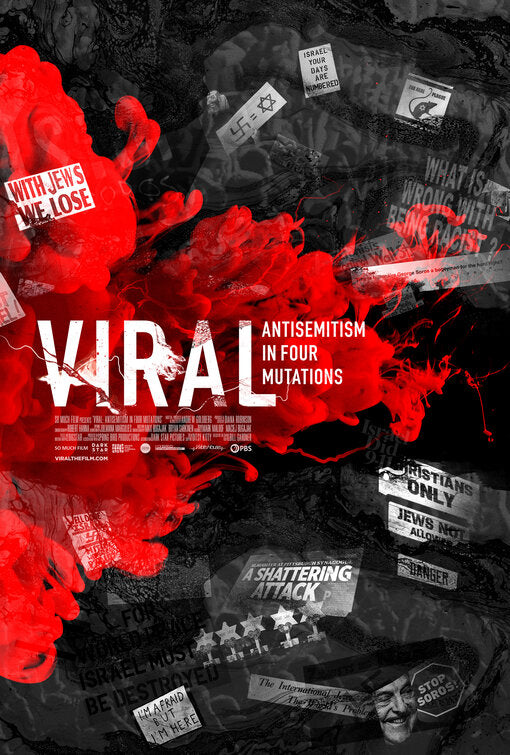 1000 piece jigsaw puzzle for the movie poster: Viral: Antisemitism in Four Mutations (2020)