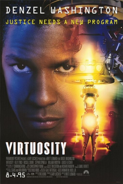 the movie poster: Virtuosity (1995) ver2