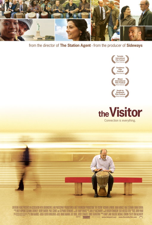 the movie poster: The Visitor (2008)
