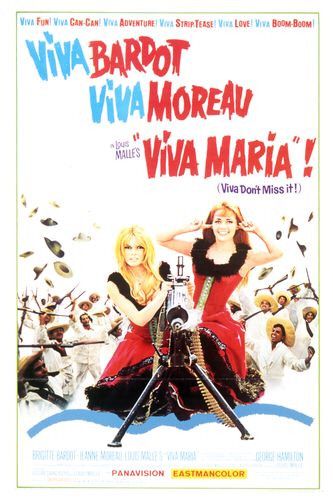 the movie poster: Viva Maria! (1965)