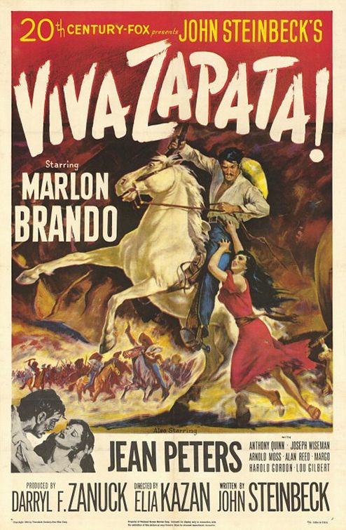 the movie poster: Viva Zapata! (1952)