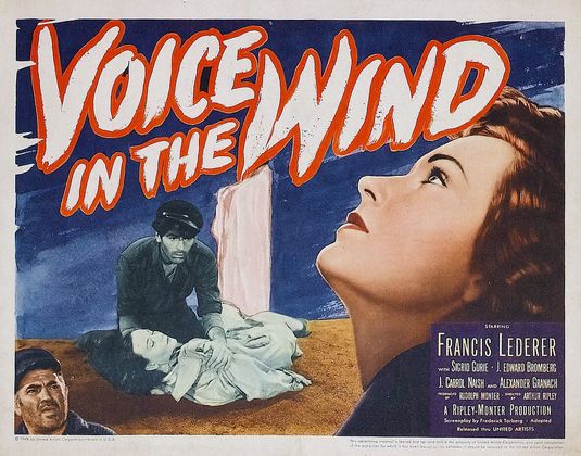 the movie poster: A Voice in the Wind (1944)