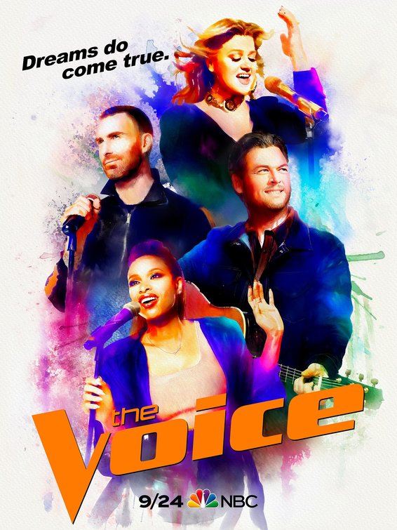 1000 piece jigsaw puzzle for tv poster: The Voice, ver11