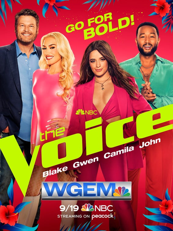 1000 piece jigsaw puzzle for tv poster: The Voice, ver13