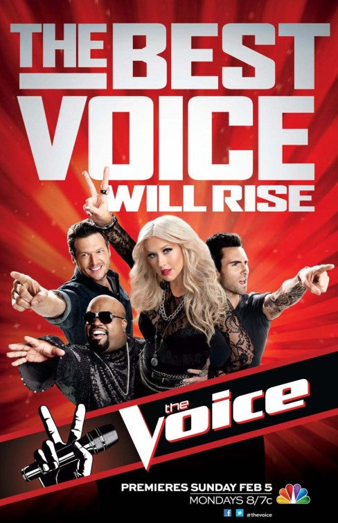 1000 piece jigsaw puzzle for tv poster: The Voice, ver2