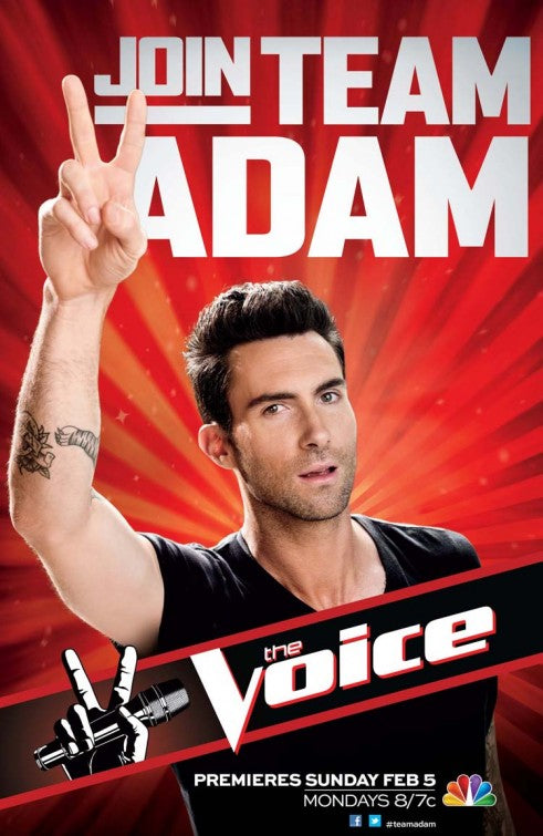 1000 piece jigsaw puzzle for tv poster: The Voice, ver4