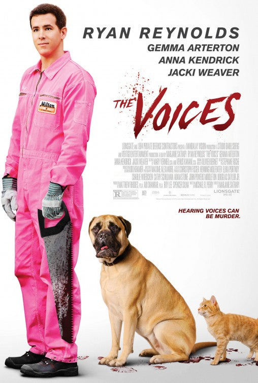 1000 piece jigsaw puzzle for the movie poster: The Voices (2015) ver2