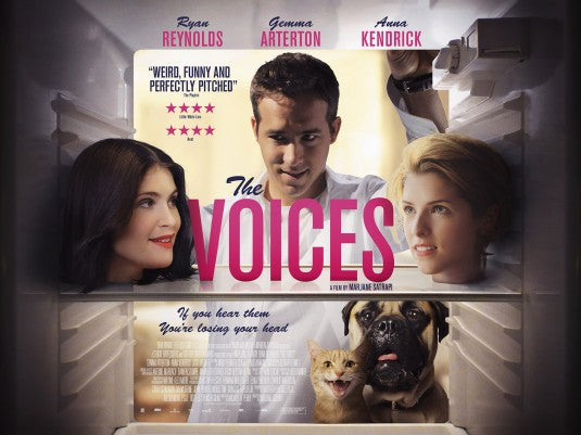 1000 piece jigsaw puzzle for the movie poster: The Voices (2015) ver3