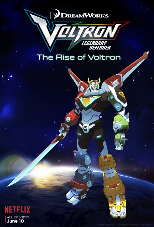 1000 piece jigsaw puzzle for tv poster: Voltron: Legendary Defender, ver2