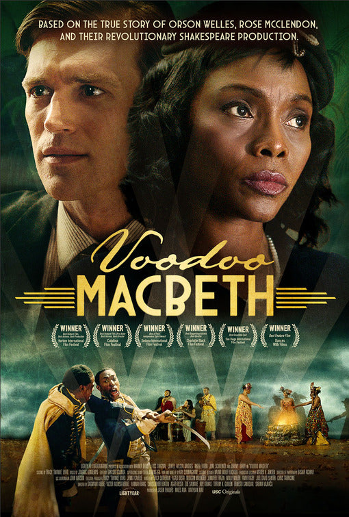 1000 piece jigsaw puzzle for the movie poster: Voodoo Macbeth (2022)