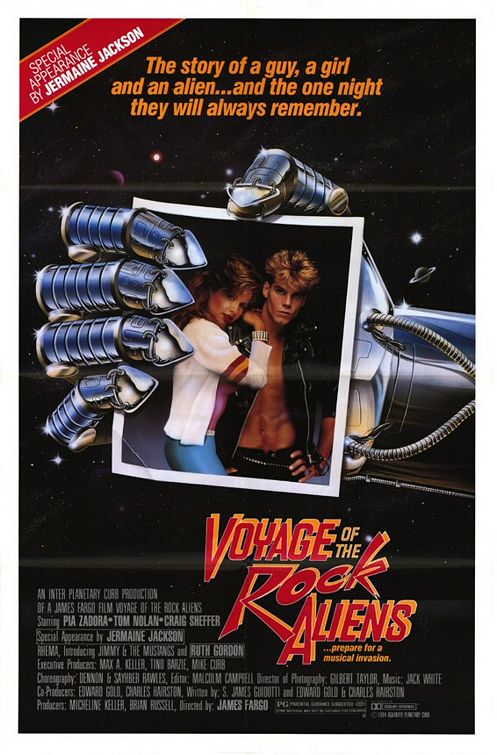 the movie poster: Voyage of the Rock Aliens (1988)