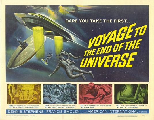the movie poster: Voyage to the End of the Universe (1964) ver2