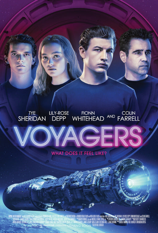 1000 piece jigsaw puzzle for the movie poster: Voyagers (2021) ver6