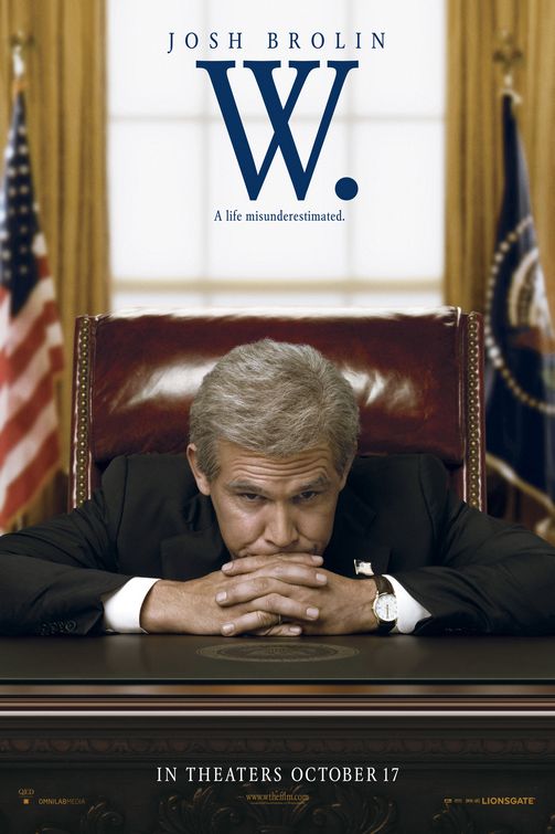 the movie poster: W. (2008) ver3