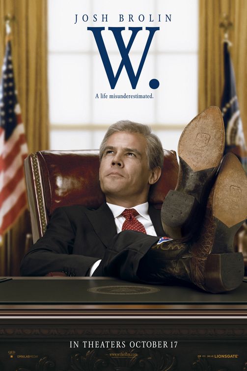 the movie poster: W. (2008) ver4