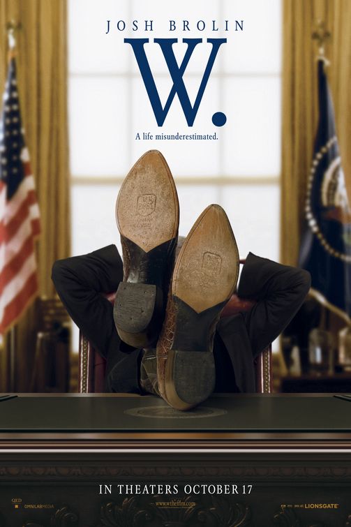 the movie poster: W. (2008) ver5