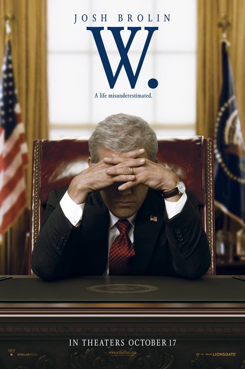 the movie poster: W. (2008) ver8