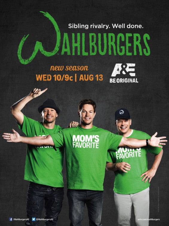 1000 piece jigsaw puzzle for tv poster: Wahlburgers, ver2