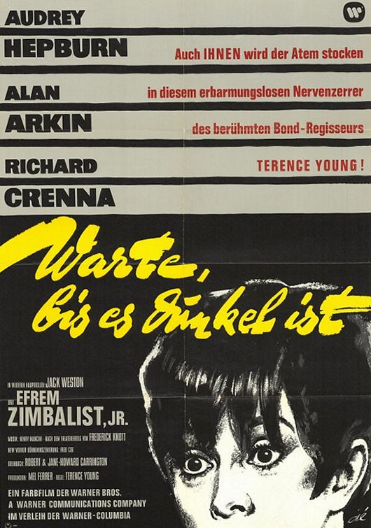 the movie poster: Wait Until Dark (1967) ver2