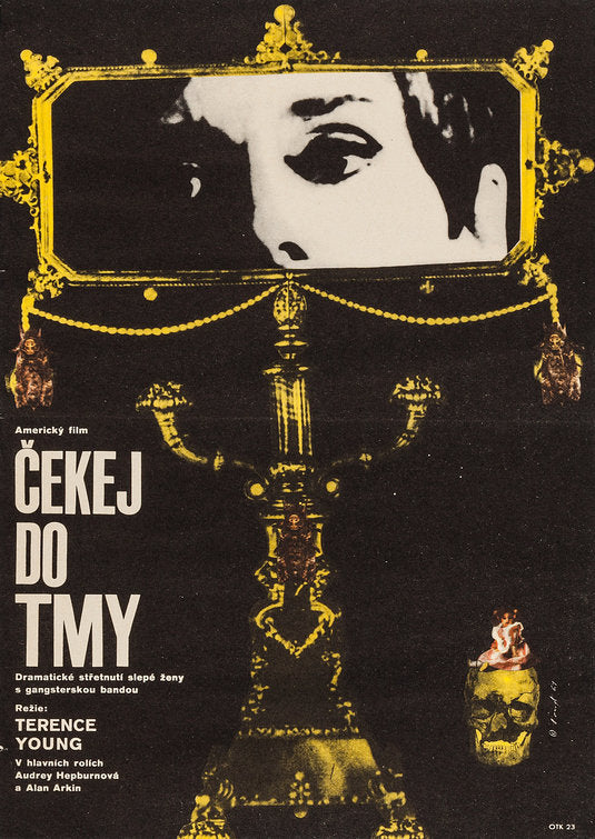 1000 piece jigsaw puzzle for the movie poster: Wait Until Dark (1967) ver8