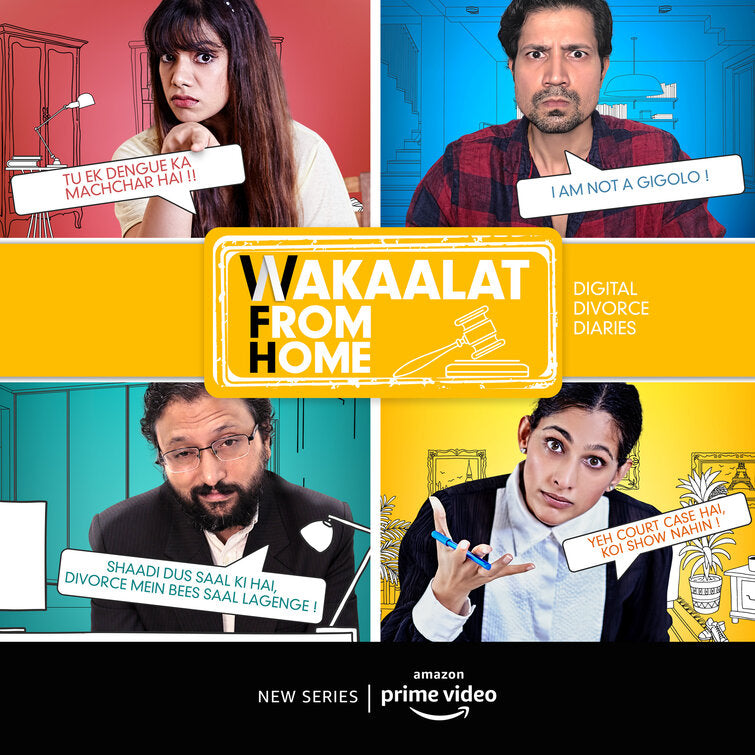 1000 piece jigsaw puzzle for tv poster: Wakaalat from Home