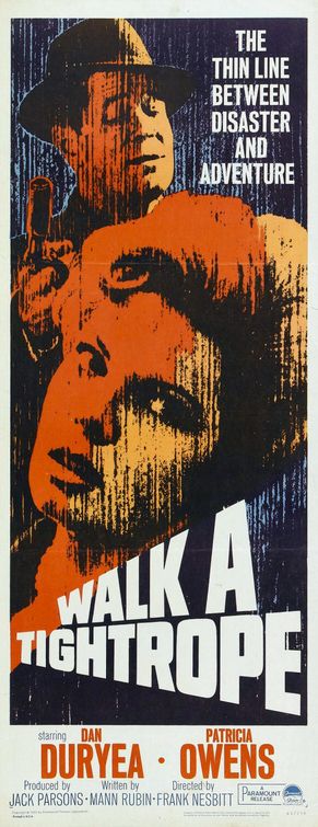 the movie poster: Walk a Tightrope (1965)