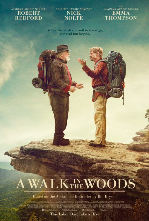 1000 piece jigsaw puzzle for the movie poster: A Walk in the Woods (2015)