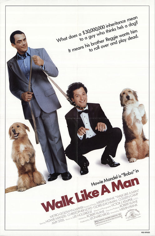 the movie poster: Walk Like a Man (1987)