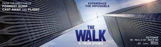 1000 piece jigsaw puzzle for the movie poster: The Walk (2015) ver4