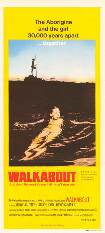 the movie poster: Walkabout (1971)