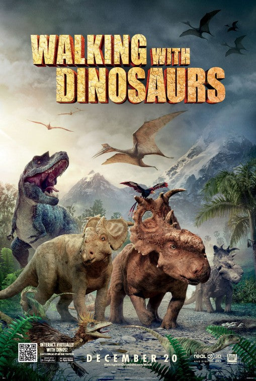 1000 piece jigsaw puzzle for the movie poster: Walking with Dinosaurs 3D (2013) ver5