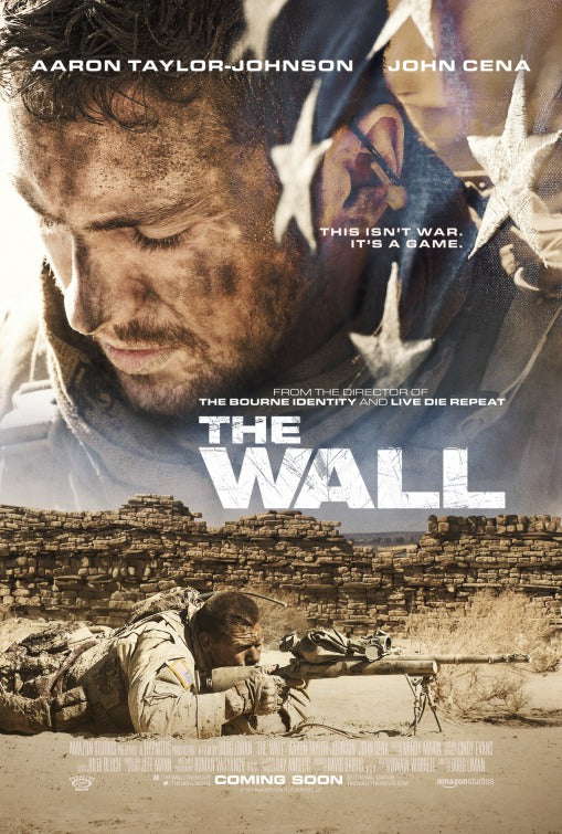 1000 piece jigsaw puzzle for the movie poster: The Wall (2017)