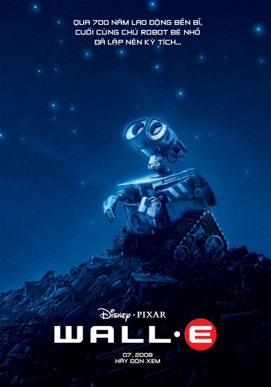 the movie poster: Wall-E (2008) ver4