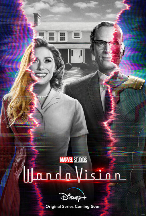 1000 piece jigsaw puzzle for tv poster: WandaVision