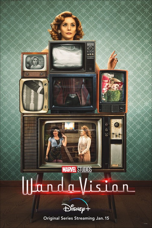 1000 piece jigsaw puzzle for tv poster: WandaVision, ver9