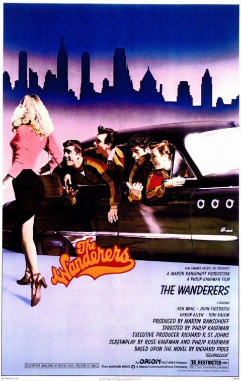1000 piece jigsaw puzzle for the movie poster: The Wanderers (1979)